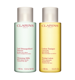 CLARINS Duo-Make-up-Entferner - Normale oder Trockene Haut