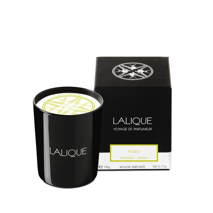 LALIQUE Bougie Parfumée - Yuzu, Shikoku (Japon) 7640163970302 LALIQUE Bougie Parfumée - Yuzu, Shikoku (Japon) 7640163970302