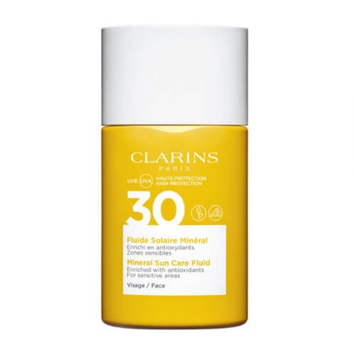 CLARINS-Mineral Sun Fluid Face UVA/UVB 30 - Enriched with CLARINS-Mineral Sun Fluid Face UVA/UVB 30 - Enriched with