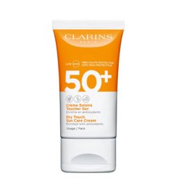 CLARINS-UVA/UVB 50+ Dry Touch Face Sun Cream - Enriched with