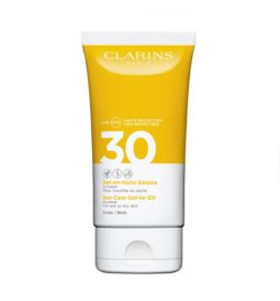 CLARINS Unsichtbares Sonnenöl-Gel für den Körper UVA/UVB 30 -