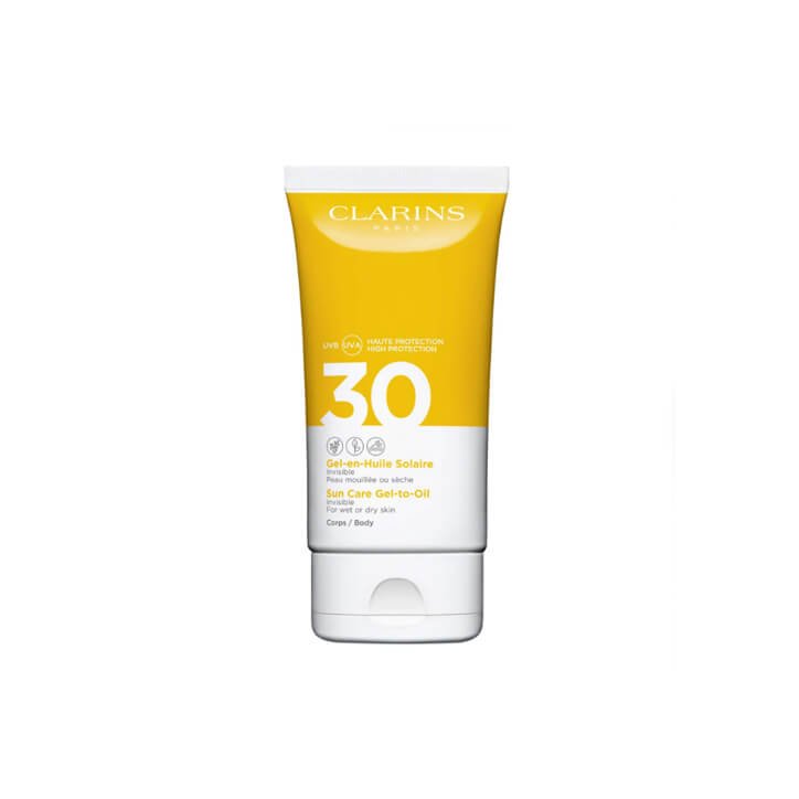 CLARINS Gel-en-Huile Solaire Invisible Corps UVA/UVB 30 - CLARINS Gel-en-Huile Solaire Invisible Corps UVA/UVB 30 -