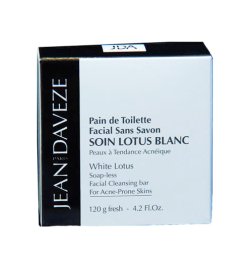 JEAN D'AVEZE-Facial Cleansing Bar without Soap - White Lotus