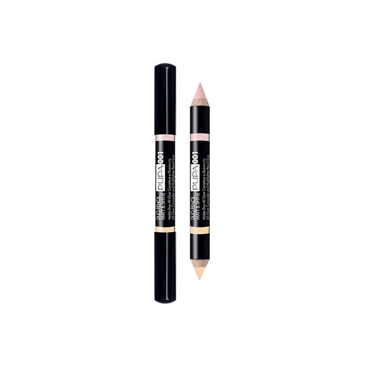 PUPA Duo Pencil Matt & Shine - Crayon Duo Correcteur et PUPA Duo Pencil Matt & Shine - Crayon Duo Correcteur et