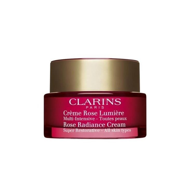 CLARINS Crème Rose Lumière - Multi Intensiv Alle Hauttypen CLARINS Crème Rose Lumière - Multi Intensiv Alle Hauttypen