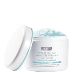 PUPA Home Spa - Gommage Salin Tonifiant Anti Fatigue - Sel Vert