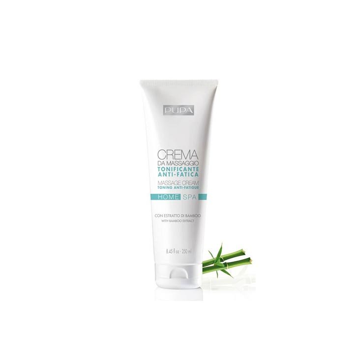 PUPA Home Spa - Crème de Massage Tonifiante Anti Fatigue PUPA Home Spa - Crème de Massage Tonifiante Anti Fatigue