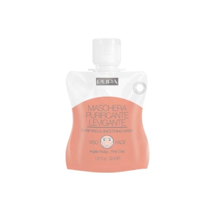 PUPA Reinigende und Glättende Maske - Mit Rosa Tonerde PUPA Reinigende und Glättende Maske - Mit Rosa Tonerde