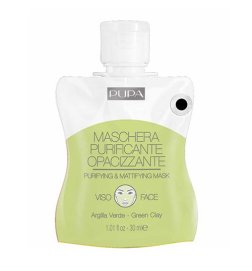 PUPA Reinigende und Mattierende Maske - Mit Grüner Tonerde