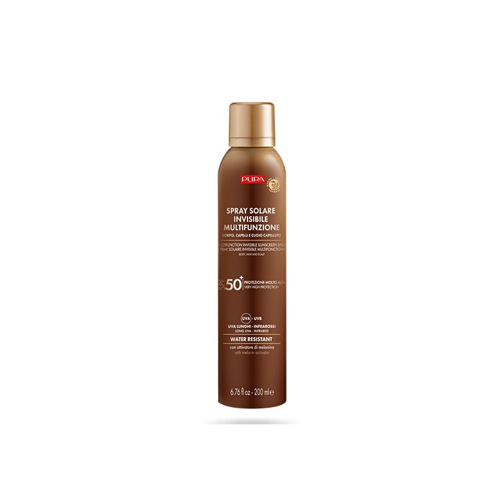 PUPA Spray Solaire Invisible Multifonctions - SPF50 PUPA Spray Solaire Invisible Multifonctions - SPF50