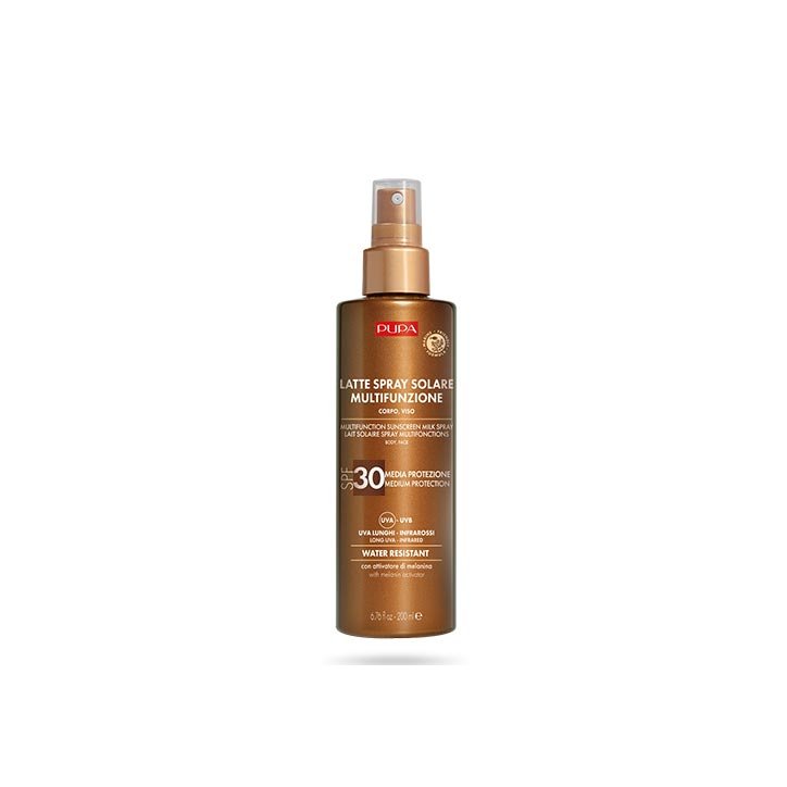 PUPA Lait Solaire Spray Multifonctions - SPF30 8011607331826 PUPA Lait Solaire Spray Multifonctions - SPF30 8011607331826