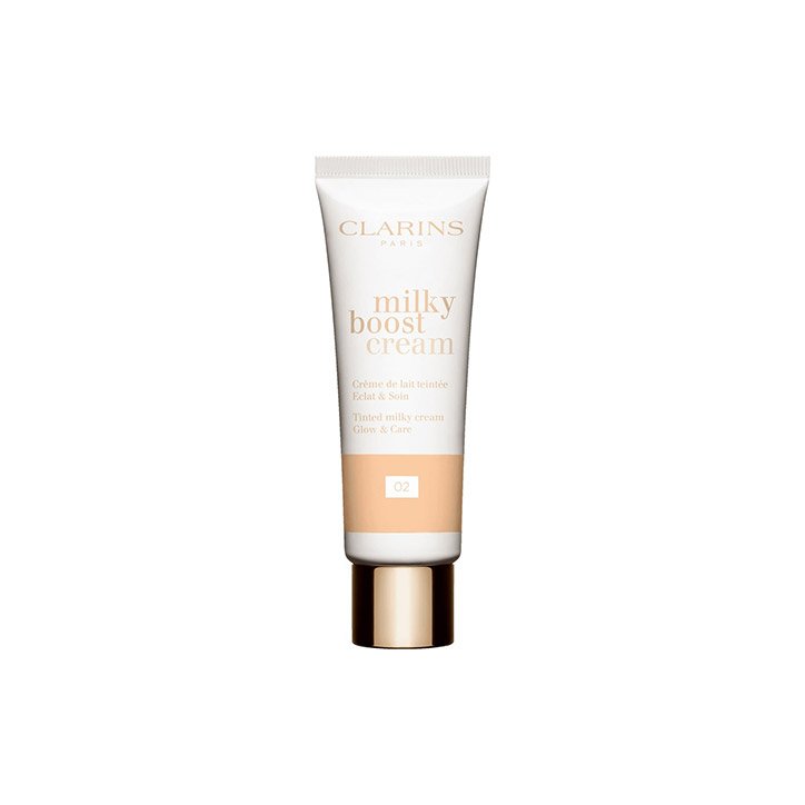 CLARINS Milky Boost - Getönte Milchcreme für Ausstrahlung und CLARINS Milky Boost - Getönte Milchcreme für Ausstrahlung und