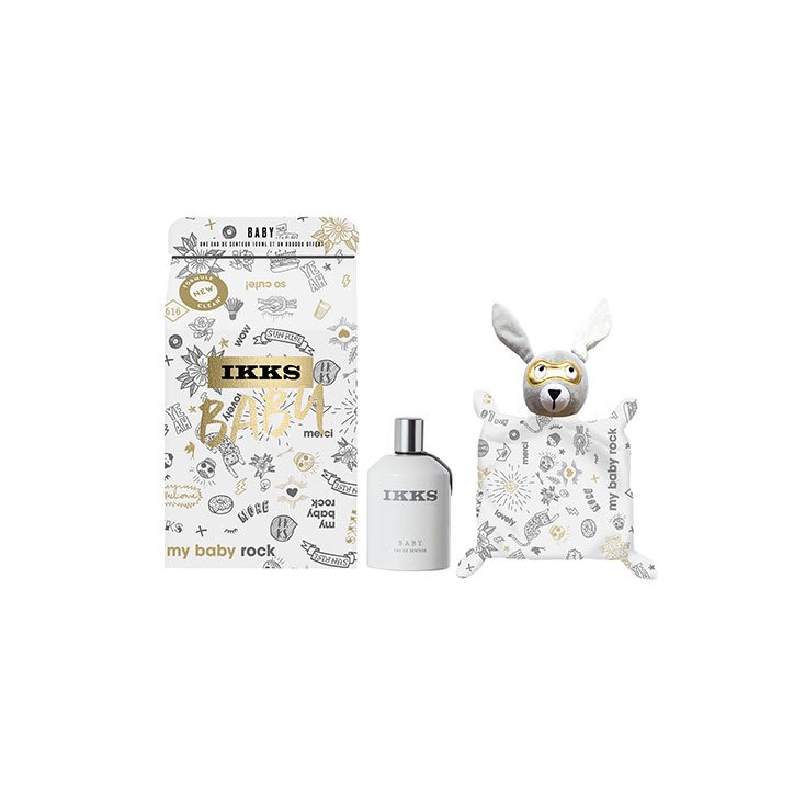IKKS Parfum Set "My Baby Rock" - Kuscheltuch + Duftwasser