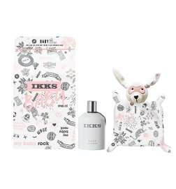 IKKS Parfum "My Baby Rock" Mädchen-Set - Kuscheltuch +
