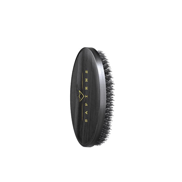 SAPIENS Brosse à barbe - Bois de Cerisier & Soie de Sanglier
