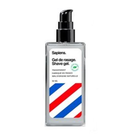 SAPIENS-Transparent Shaving Gel - Cedar & Citrus