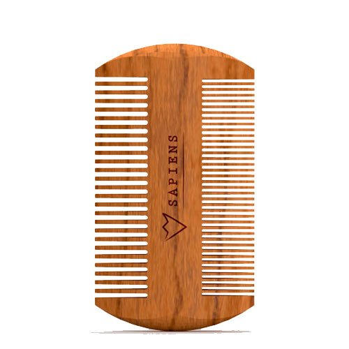 SAPIENS Peigne à barbe - Bois de Poirier 3760290420281 SAPIENS Peigne à barbe - Bois de Poirier 3760290420281