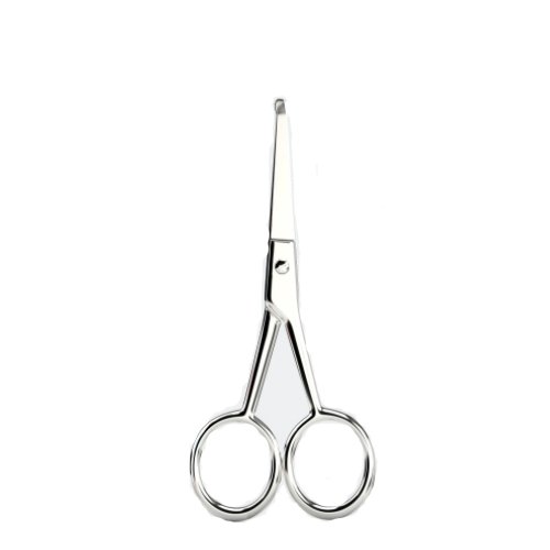 SAPIENS Ciseaux à Barbes - Acier Inoxydable 3760290420199