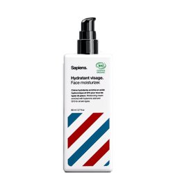 SAPIENS Crème Hydratante Visage et Barbe - Frais & Boisé
