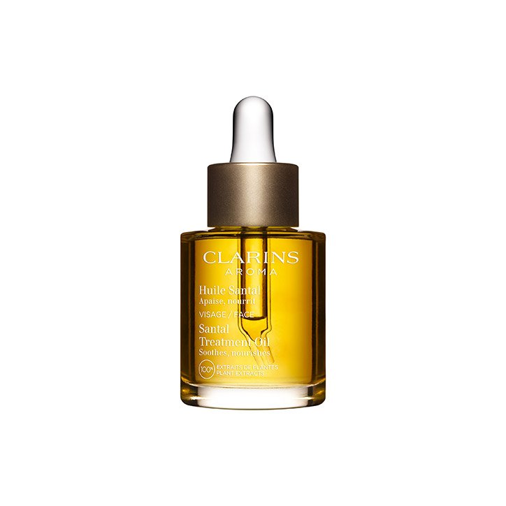 CLARINS-Sandalwood Oil - Soothes, nourishes 100% Plant Extracts CLARINS-Sandalwood Oil - Soothes, nourishes 100% Plant Extracts