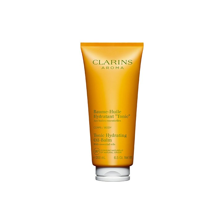 CLARINS-"Tonic" Moisturizing Oil-Balm - 95% ingredients of