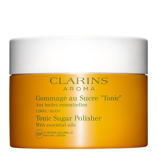 CLARINS-"Tonic" Body Scrub with Sugar