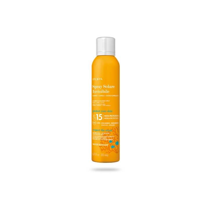 PUPA-Invisible Sun Spray SPF15 - Body, Hair and Scalp