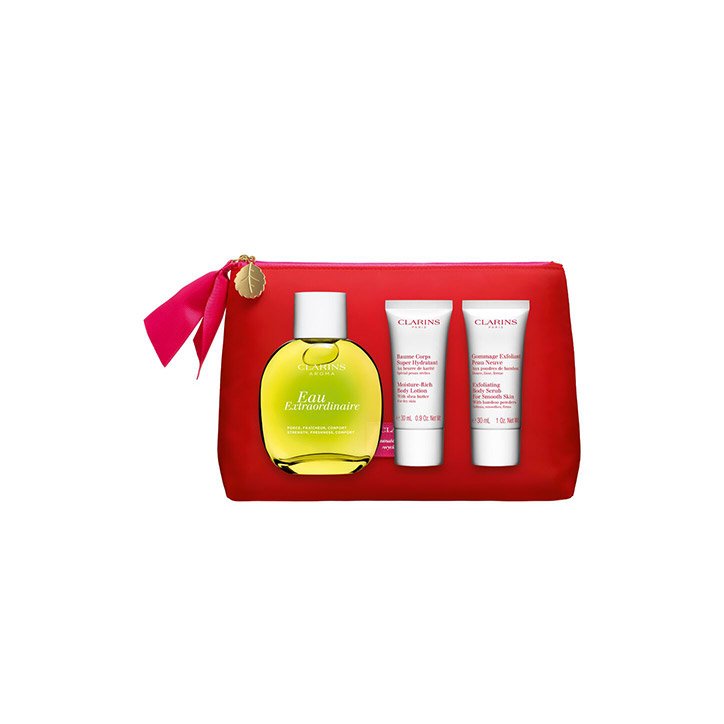 CLARINS Eau Extraordinaire Set - Kraft, Frische, Komfort