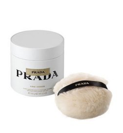 PRADA PARFUM-L'Eau Ambrée - Scented Body Powder with puff