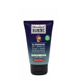 Blondépil Homme Gel Nettoyant Visage Désincrustant Anti