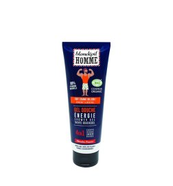 Blondépil Homme Gel Douche Energie 4 en 1 - 98% Naturel