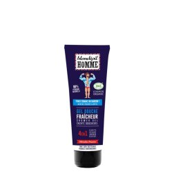 Blondépil Homme Gel Douche Fraîcheur 4 en 1 - 98% Naturel