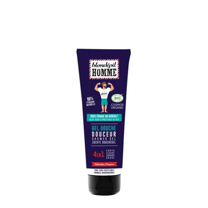 Blondépil Homme Duschgel Sanft 4 in 1 - 98% Natürlich Blondépil Homme Duschgel Sanft 4 in 1 - 98% Natürlich