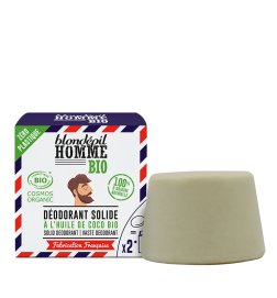 Blondépil Homme-Solid Deodorant - With Organic Coconut Oil -