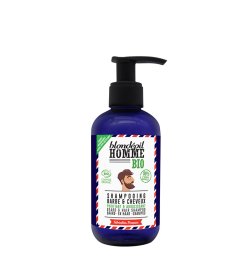 Blondépil Homme Shampooing Barbe & Cheveux - 99% Naturel