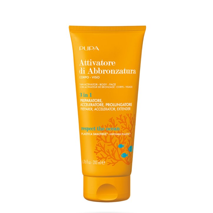 PUPA Activateur de Bronzage 3 en 1 - Corps & Visage PUPA Activateur de Bronzage 3 en 1 - Corps & Visage