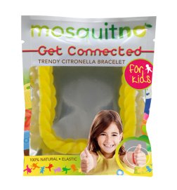 MosquitNo Bracelet anti moustiques élastique Enfant - Couleur