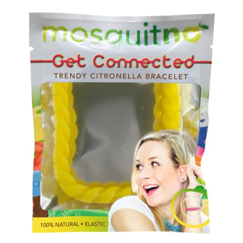 MosquitNo Bracelet anti moustiques élastique Adulte - Couleur MosquitNo Bracelet anti moustiques élastique Adulte - Couleur
