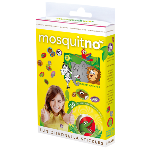 MosquitNo 30 Stickers Anti-Moustiques "SAFARI" 8718164112805