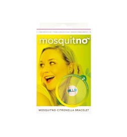 MosquitNo 2 Mückenabwehr-Armbänder, verstellbare Größe -