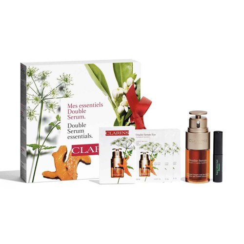 CLARINS-Anti-Aging Double Serum Box - 3 Products + Double Serum CLARINS-Anti-Aging Double Serum Box - 3 Products + Double Serum