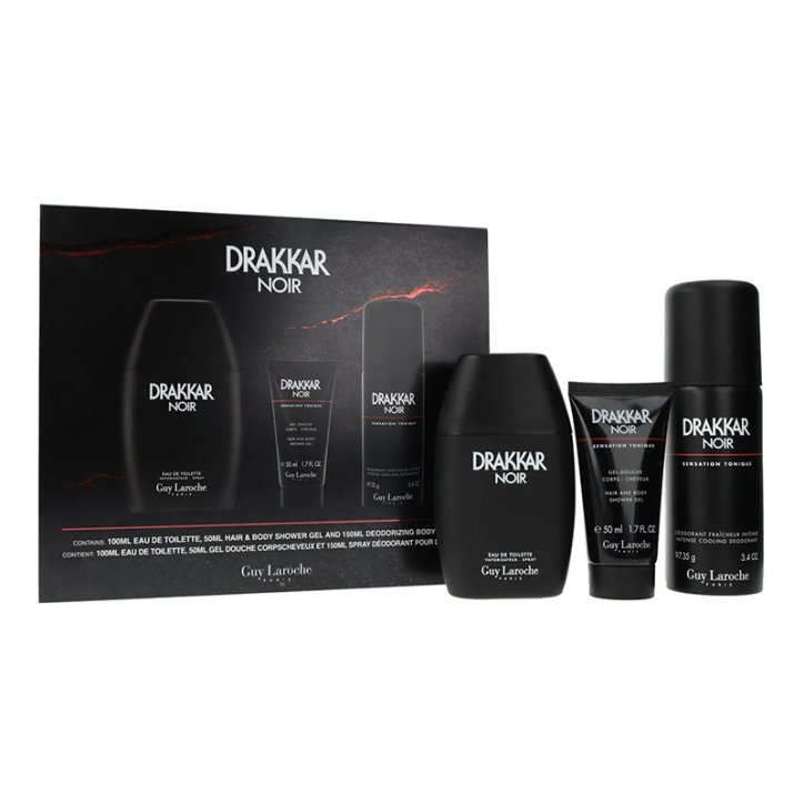 GUY LAROCHE Drakkar Noir Coffret - Eau de Toilette 5029726010006 GUY LAROCHE Drakkar Noir Coffret - Eau de Toilette 5029726010006