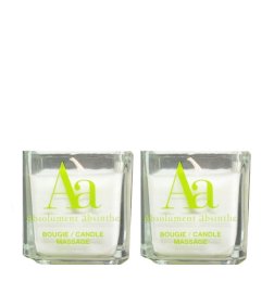 ABSOLUMENT PARFUMEUR-Absolutely Absinthe - 2 Massage Candles