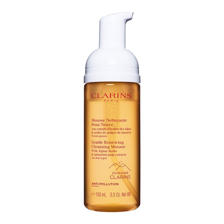 CLARINS-Mousse Nettoyante Peau Neuve Toutes Peaux CLARINS-Mousse Nettoyante Peau Neuve Toutes Peaux