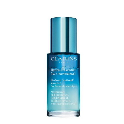 CLARINS Hydra-Essentiel [HA²+ POLYPHENOLS] Bi-sérum «anti-soif»