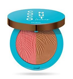PUPA-Coconut Lovers Blush & Bronze - Fard à Joues Compact Effet