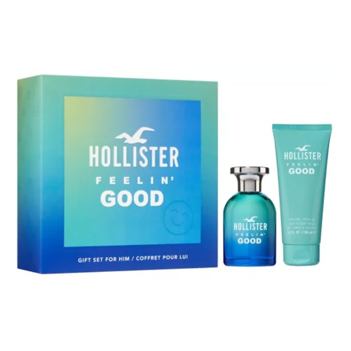 HOLLISTER Feelin' Good for Him Coffret - Eau de Toilette + Gel