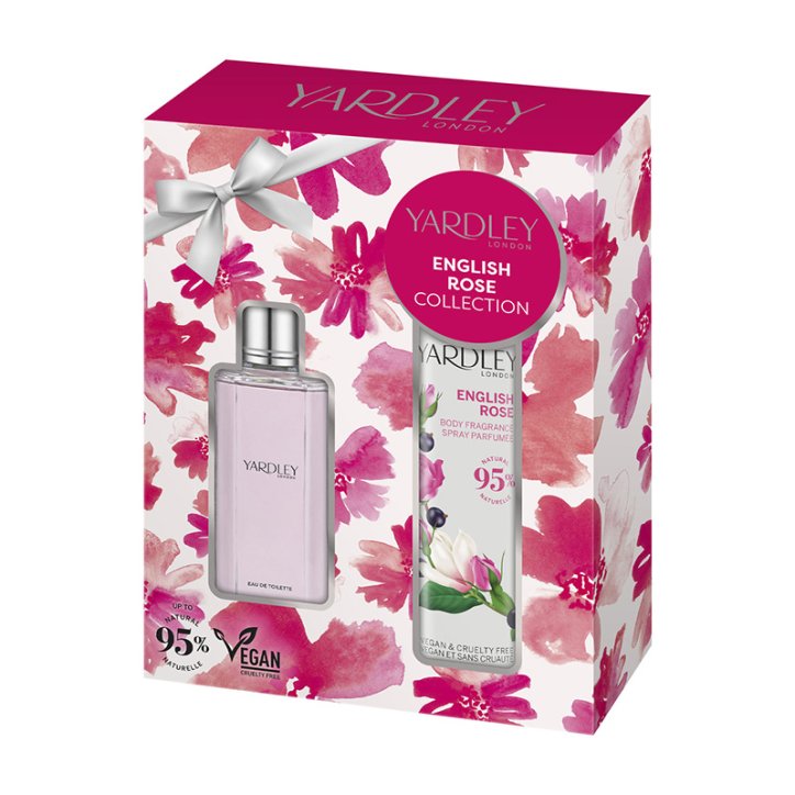 YARDLEY Englische Rose Geschenkset - Eau de Toilette