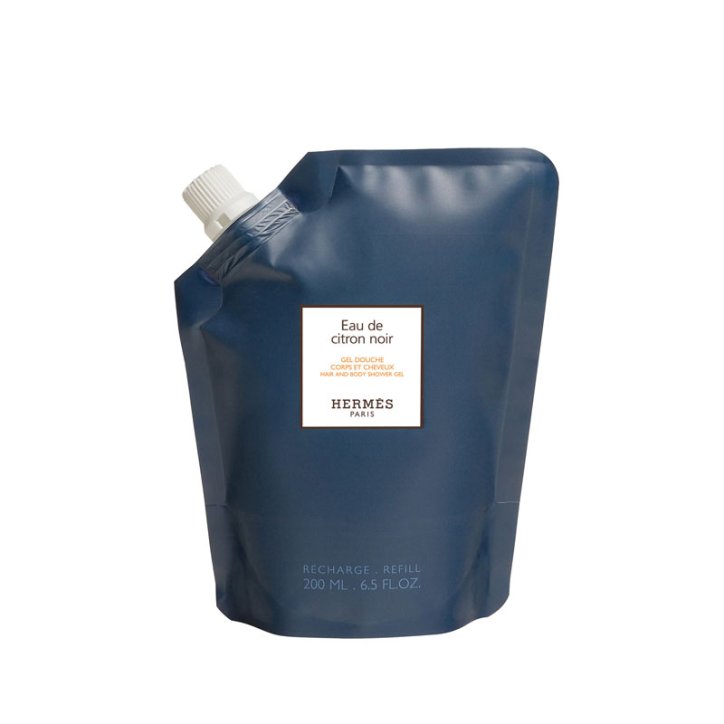 HERMÈS Schwarze Zitrone Wasser - Nachfüllpackung Duschgel für HERMÈS Schwarze Zitrone Wasser - Nachfüllpackung Duschgel für