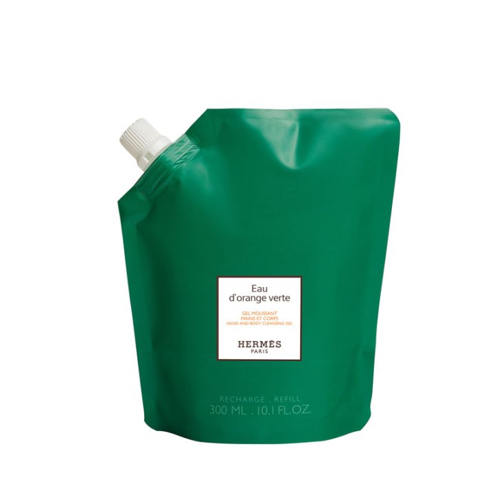 HERMÈS Eau d'orange verte - Recharge gel moussant mains et